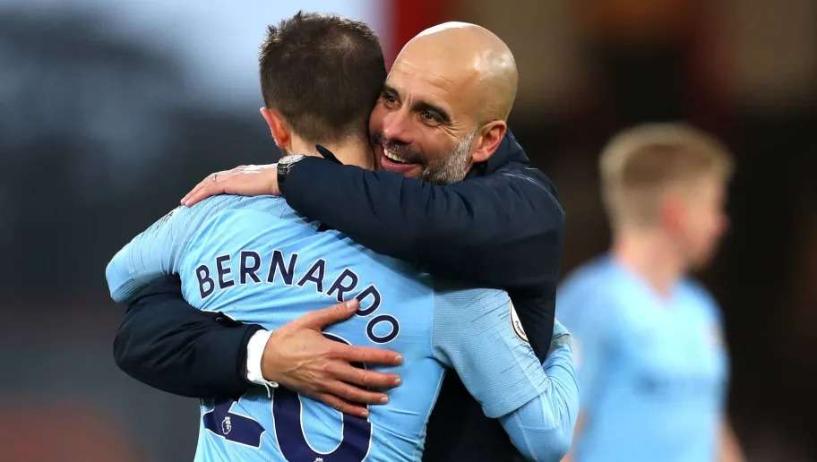 Bernardo Silva Pep Guardiola