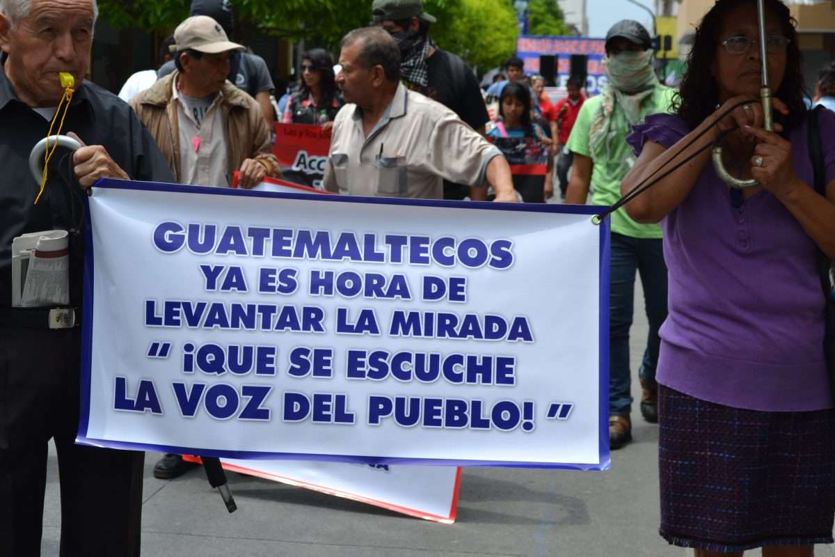 manifestación estudiantes corrupción