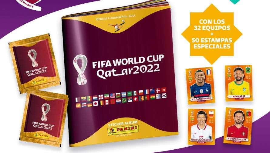 Panini estampas qatar 2022