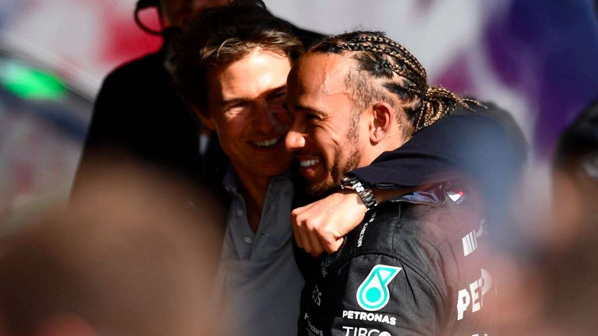 tom cruise y lewis hamilton