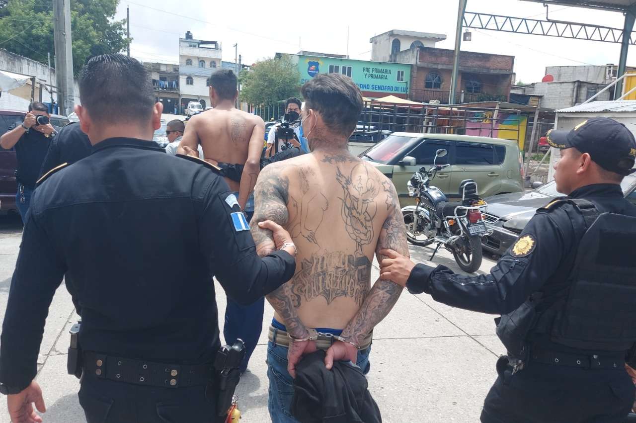 ¡Ataques entre mareros!, PNC captura a los implicados