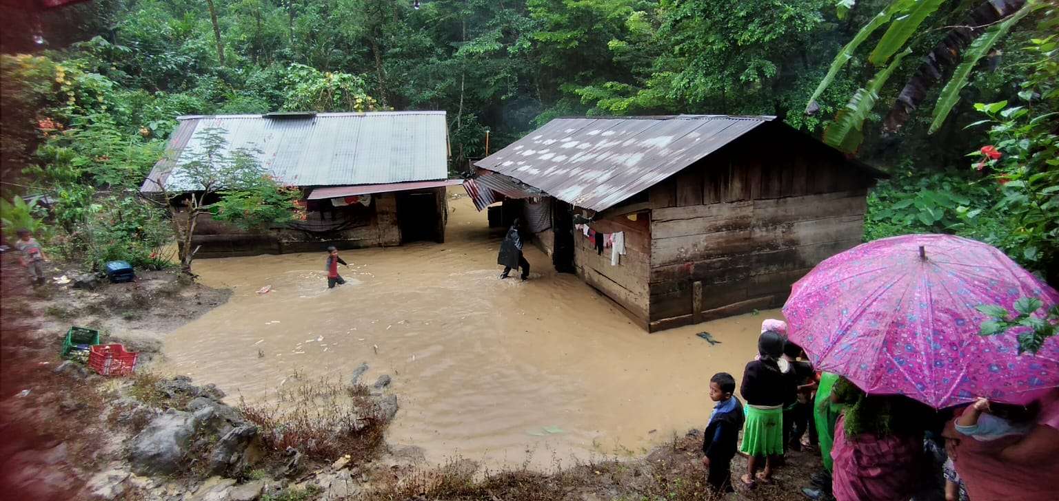 Depresión tropical Julia ya deja más de 166 mil personas afectas en Guatemala