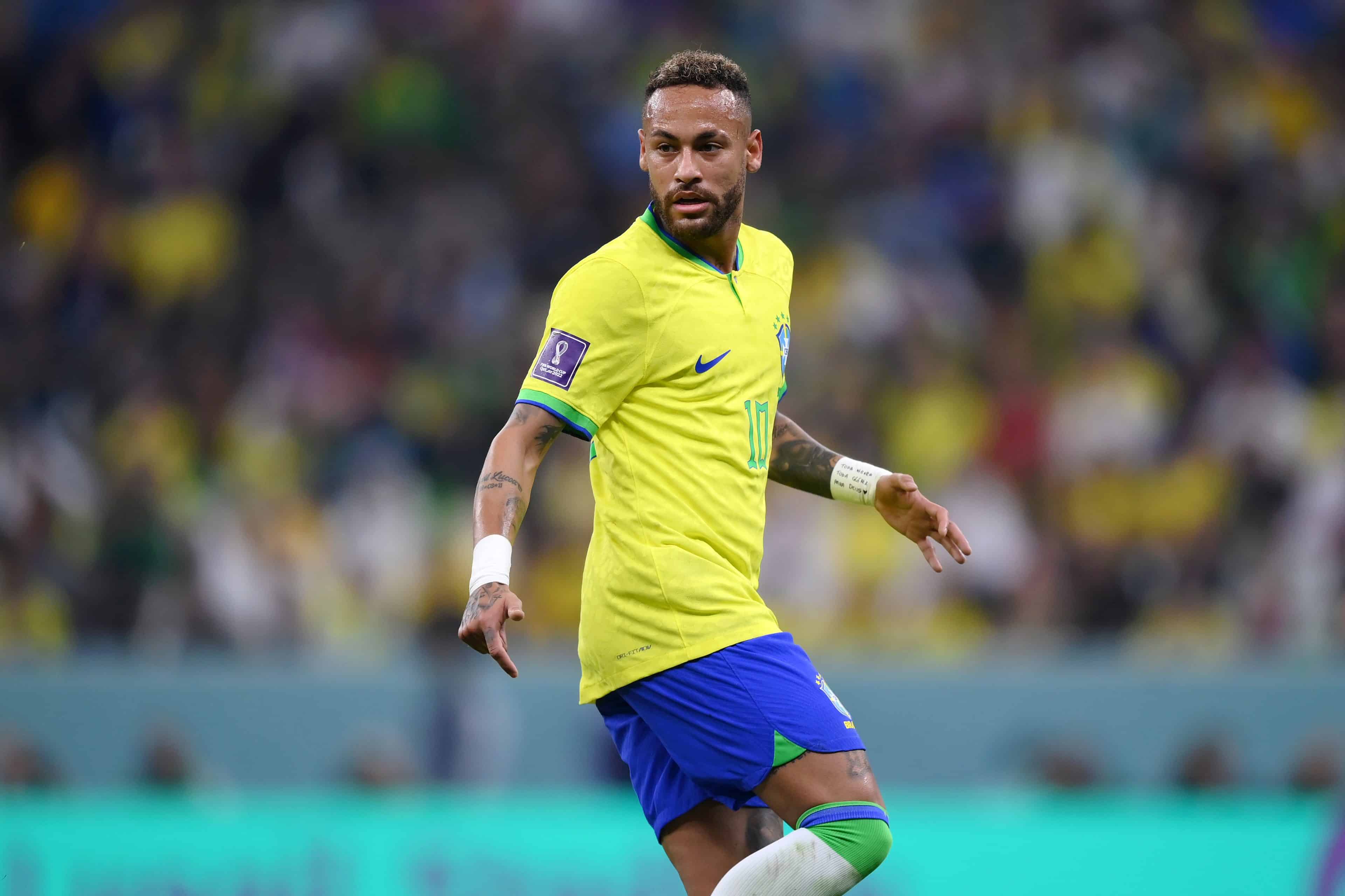 Brasil v Serbia Neymar