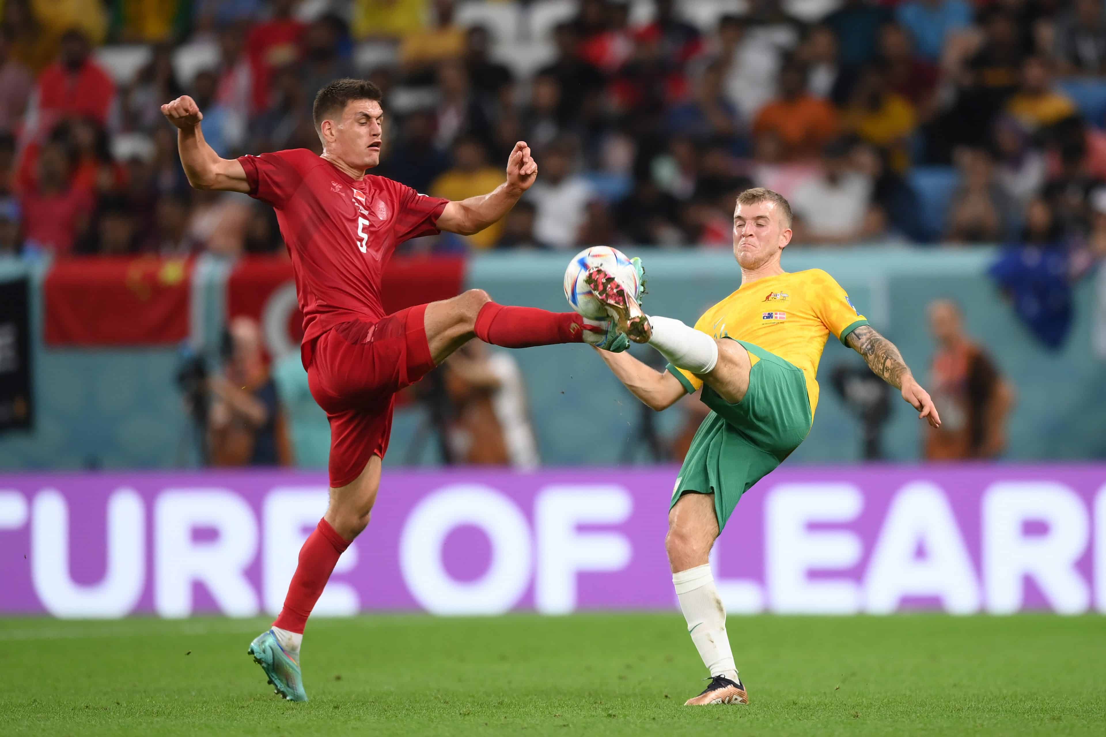 Australia v Dinamarca Mundial