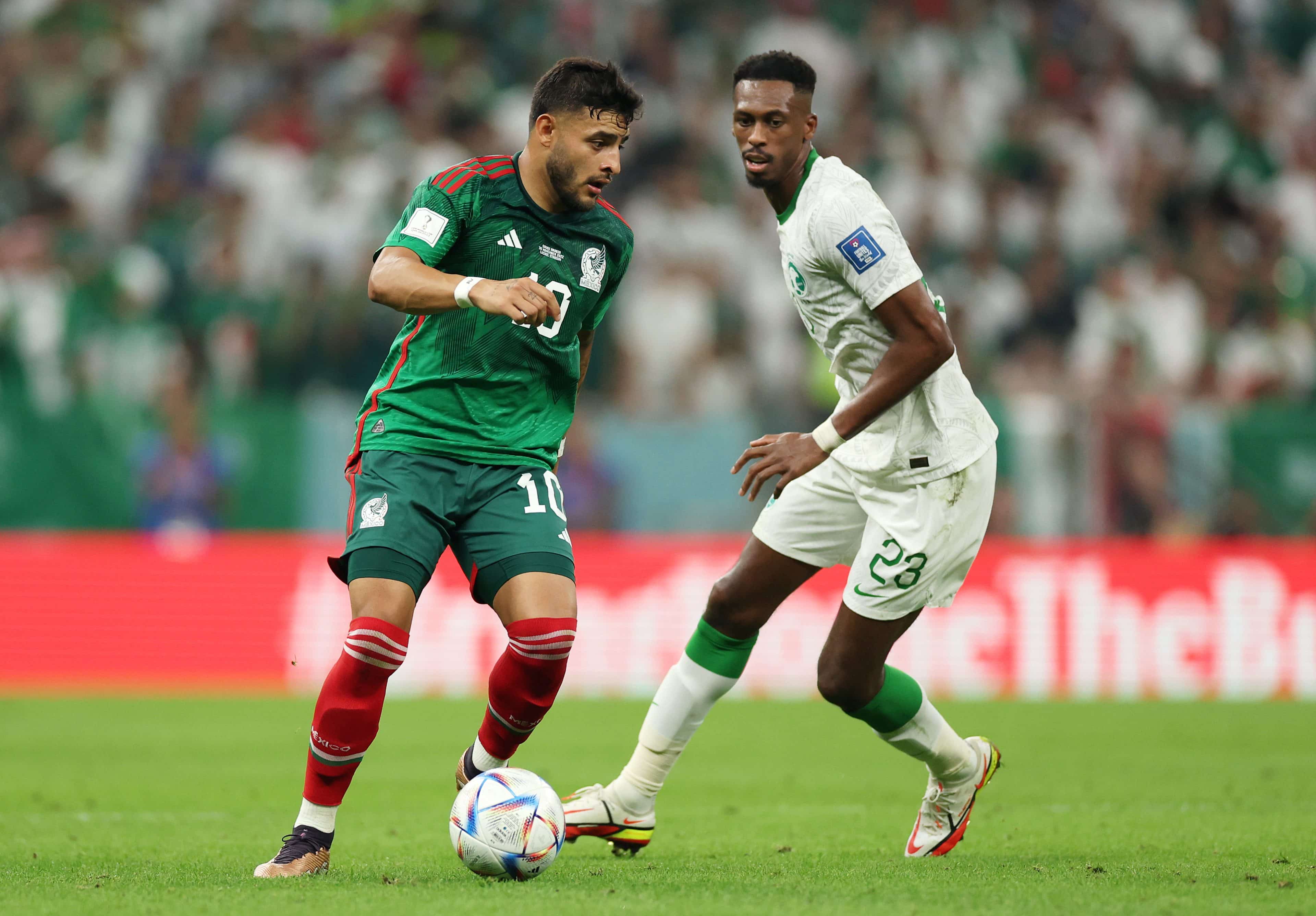 Mexico v Arabia Saudita Mundial