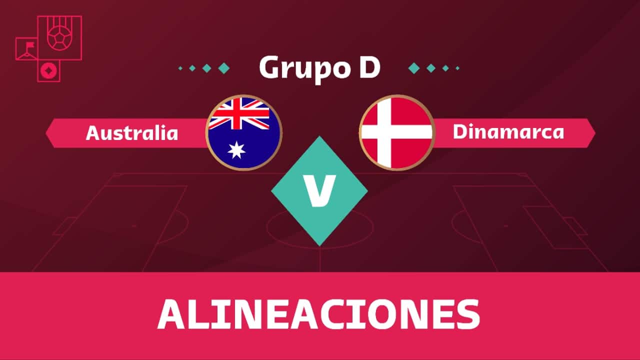 Australia vs Dinamarca Mundial