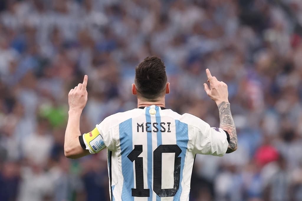 Argentina vs Croacia Messi Mundial