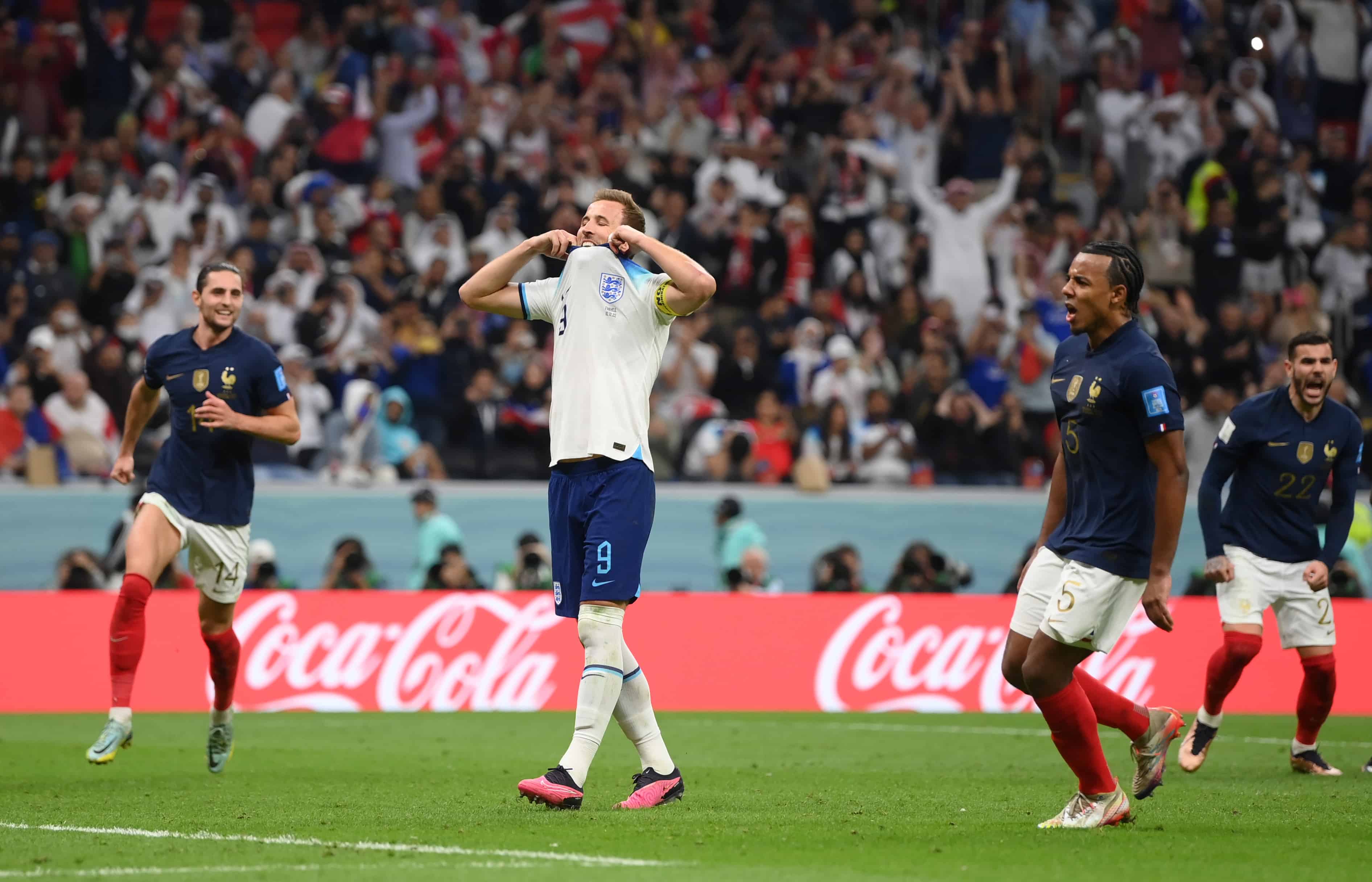 Inglaterra vs Francia KANE Mbappé