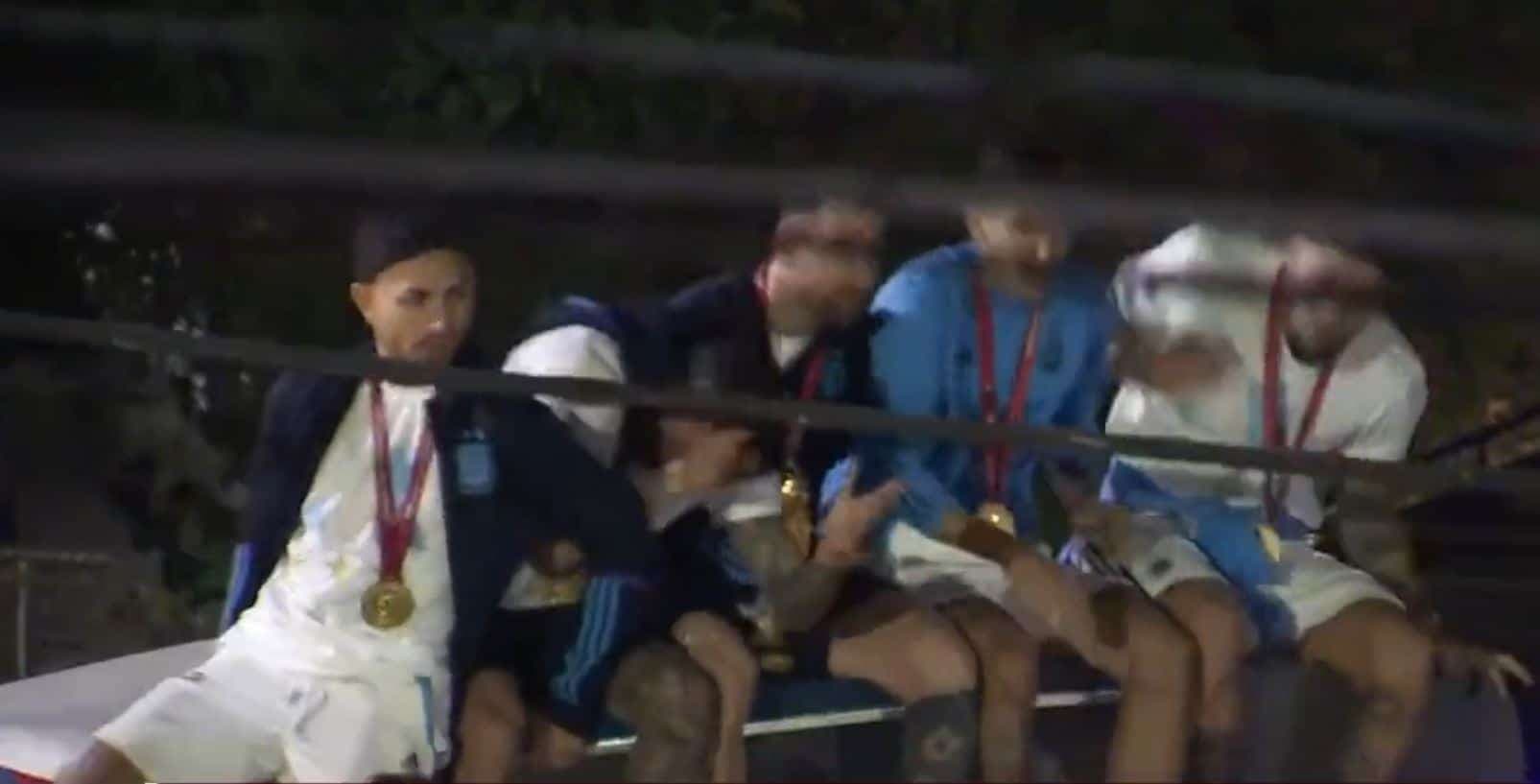 Messi jugadores cables Argentina