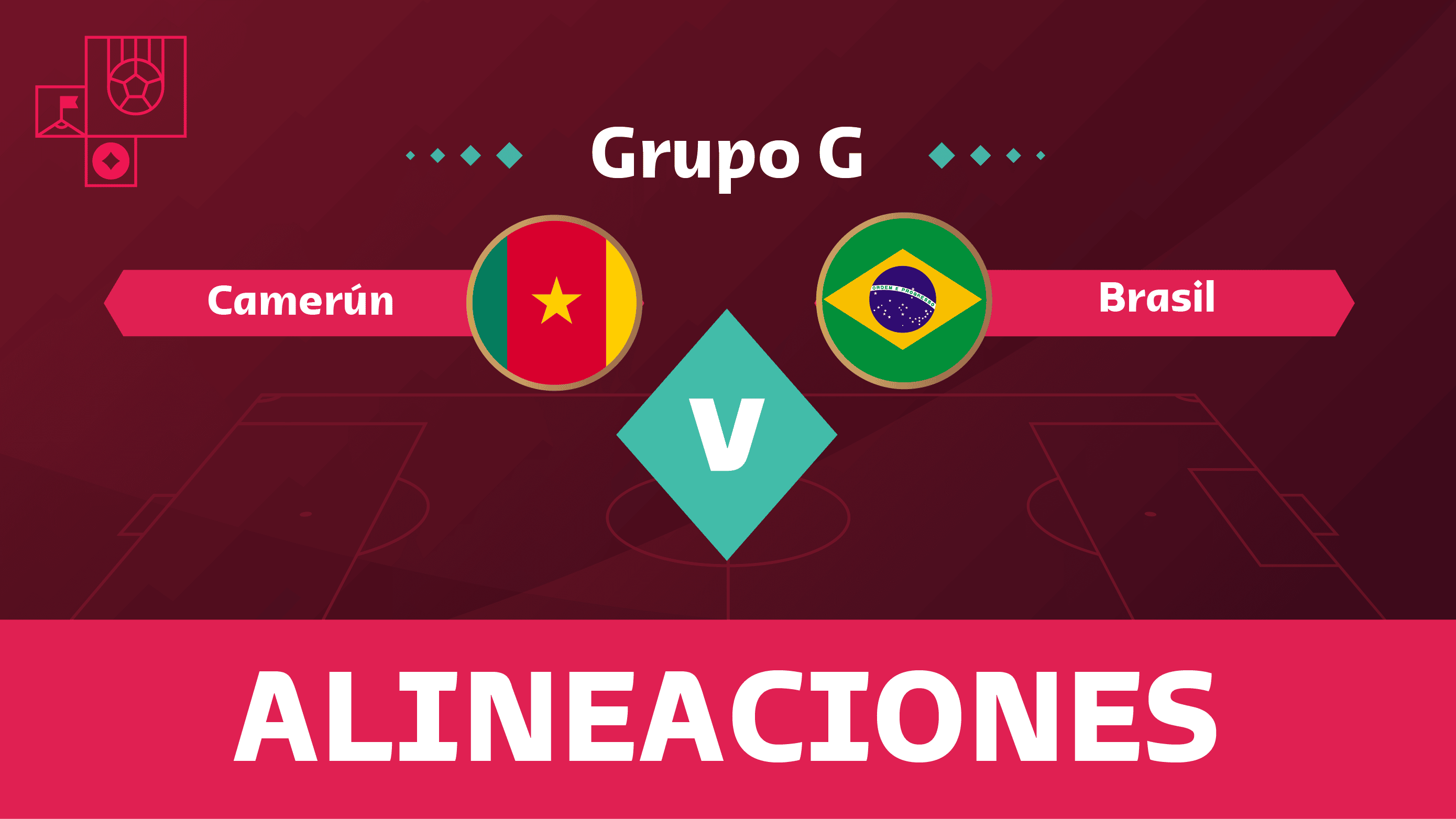 En vivo Camerún vs Brasil en vivo