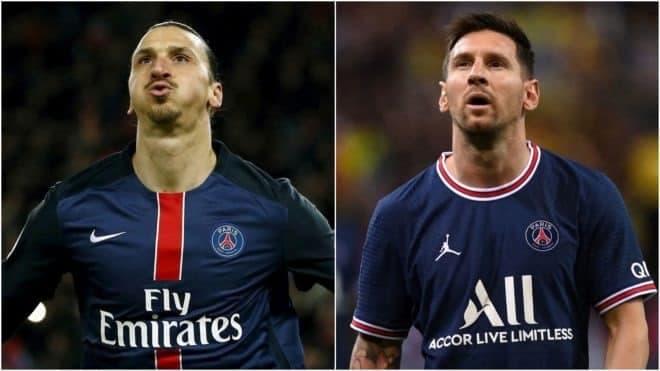 zlatan y messi