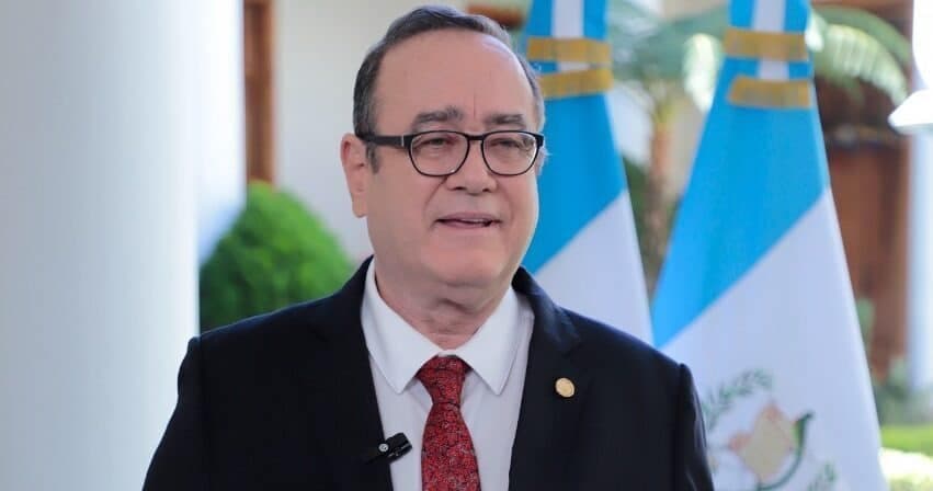 Presidente Alejandro Giammattei