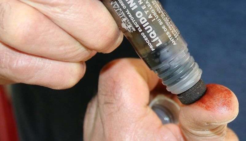 tinta indeleble elecciones 2023