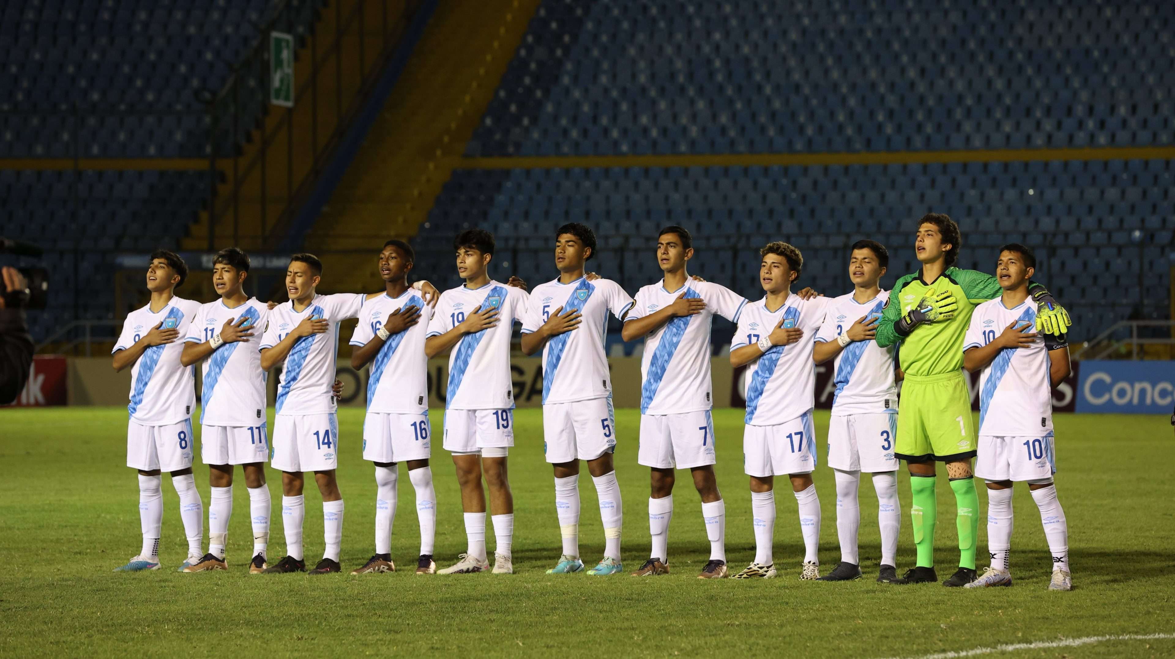 Selección Sub17 Guatemala vs México