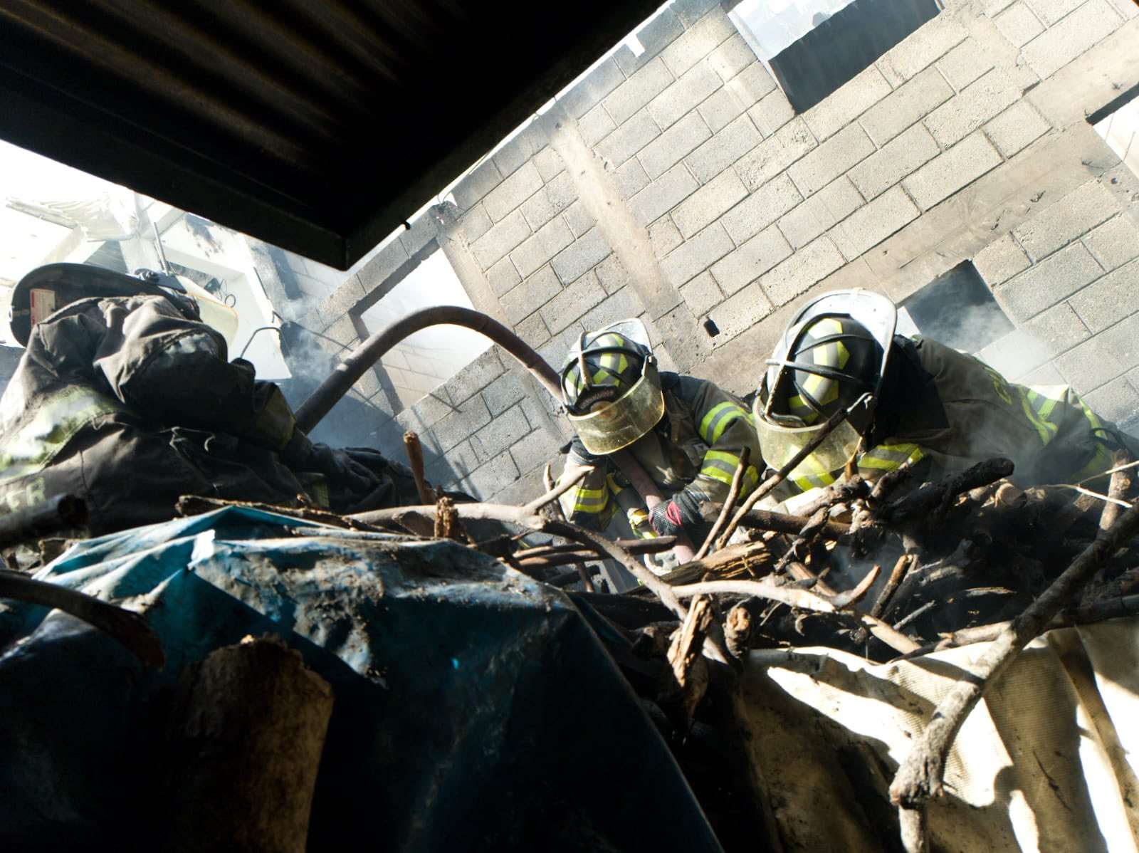 Incendio en El Esfuerzo