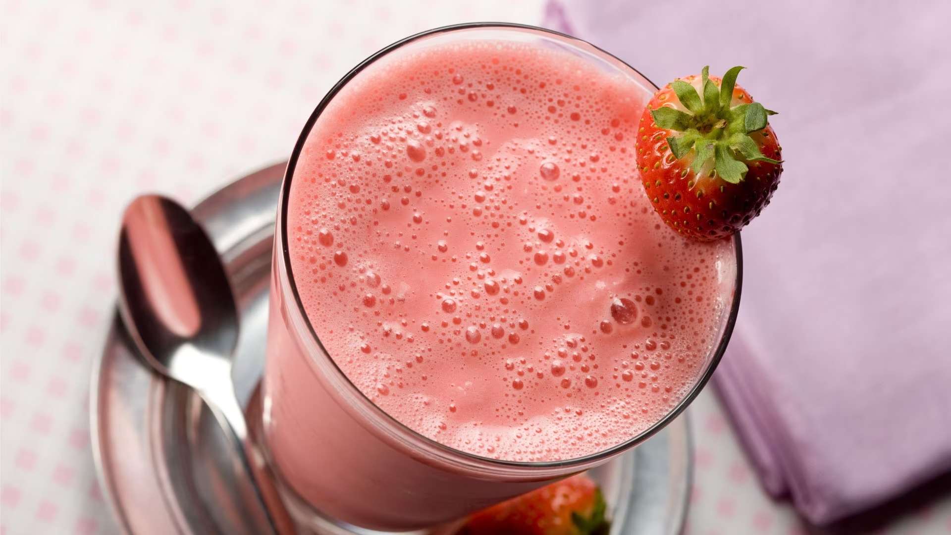 batido de fresa