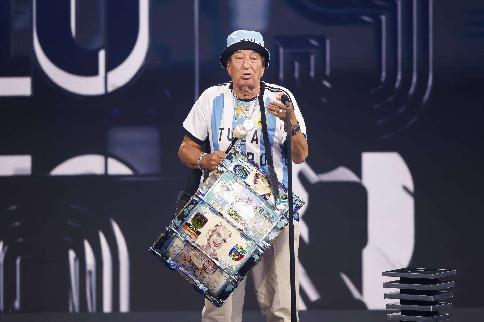 La afición argentina