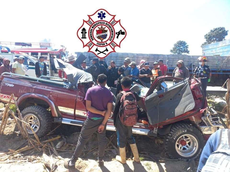 picop accidente de tránsito patzicía