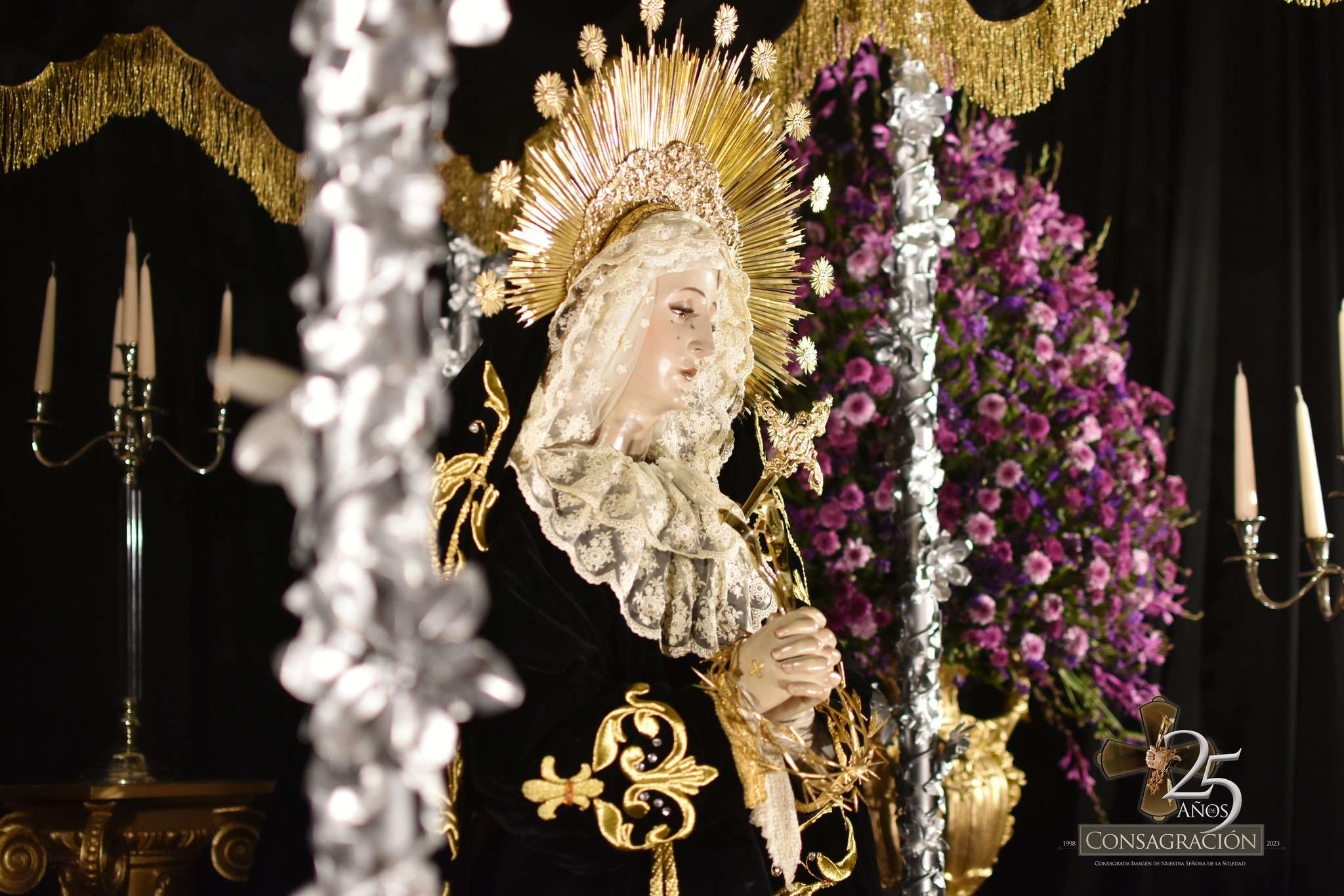 virgen de la soledad calles