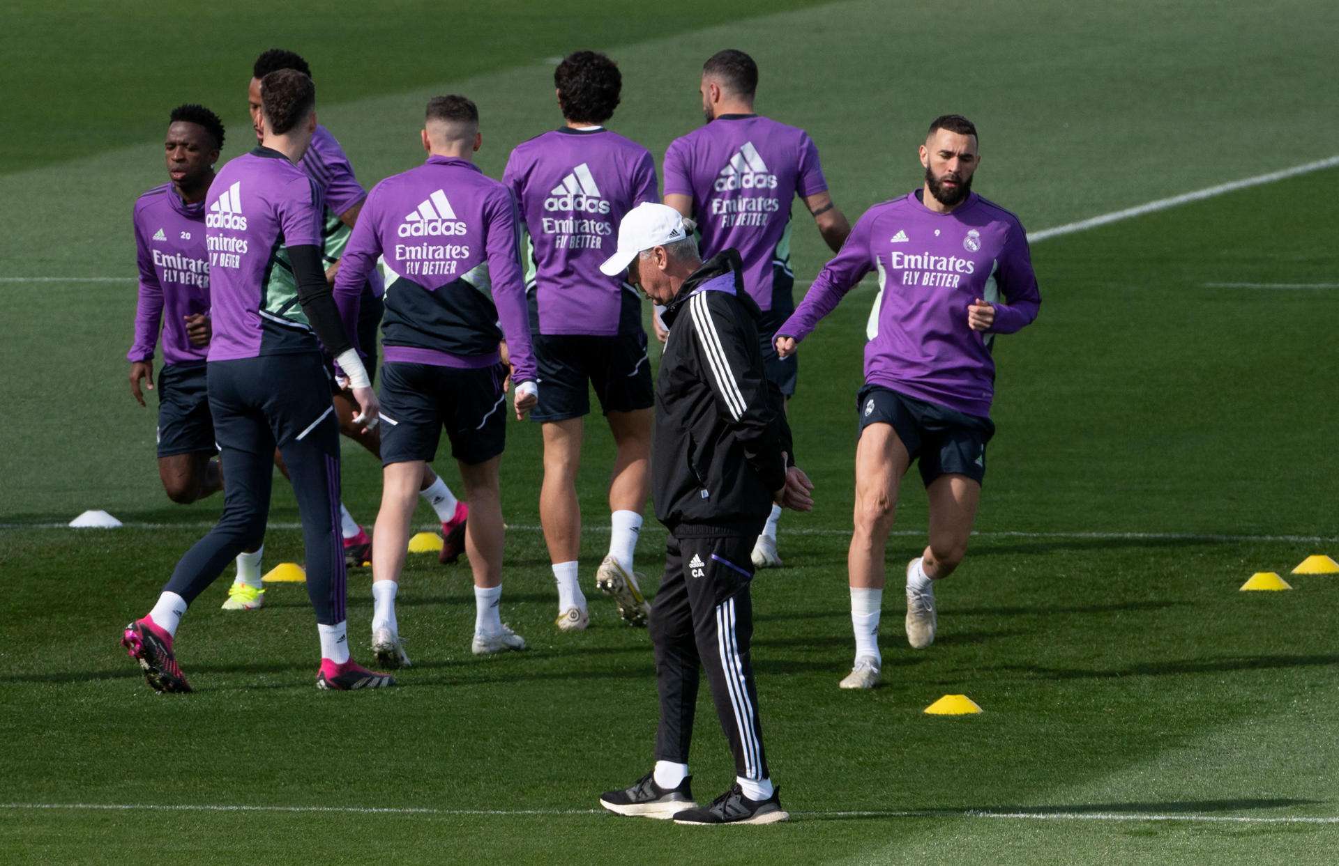 Ancelotti recupera a Valverde y pierde a Mendy un mes