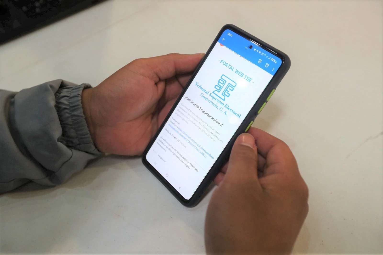 elecciones en linea empadronamiento