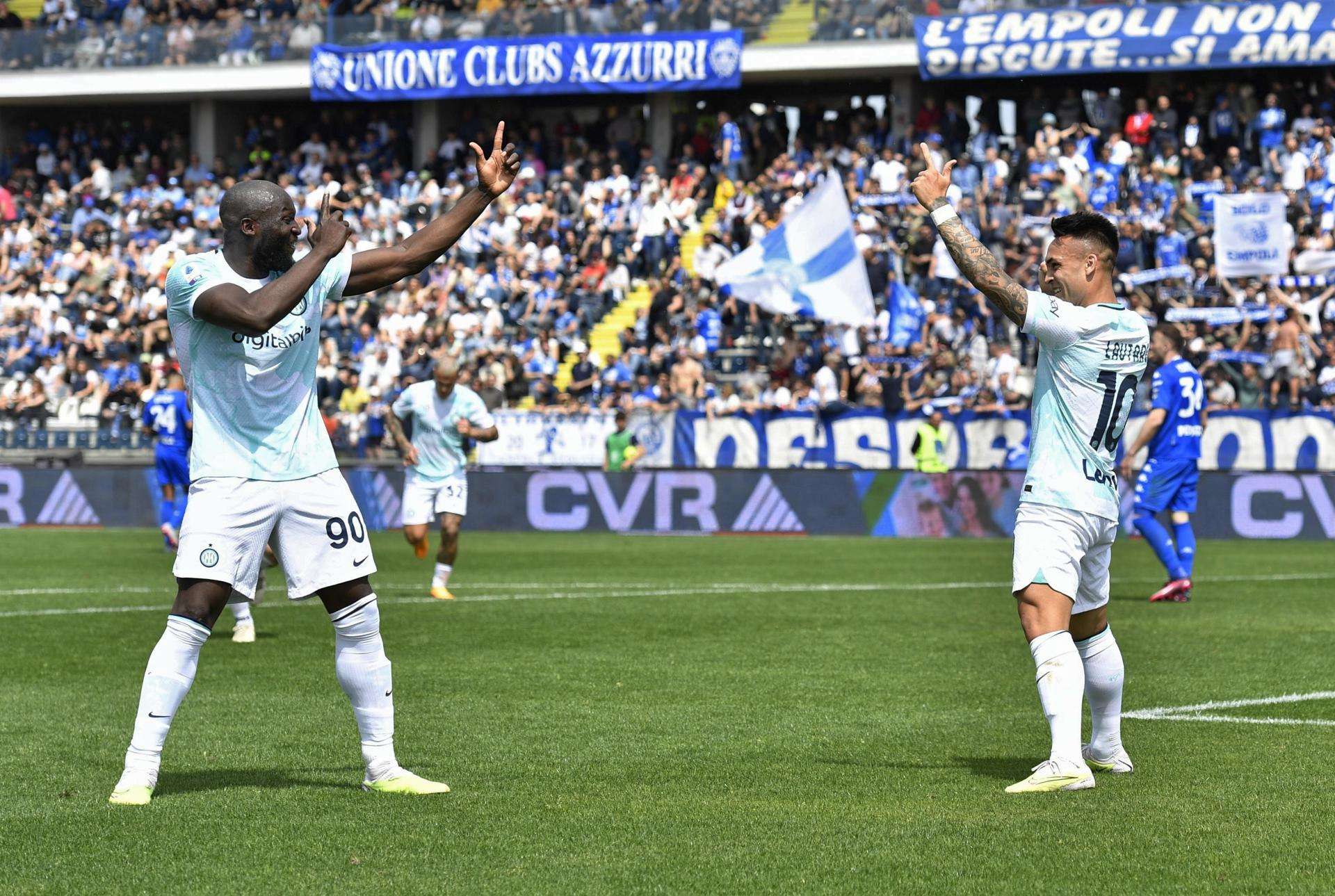 0-3. Lukaku y Lautaro reconducen al Inter a la victoria en Serie A Inter