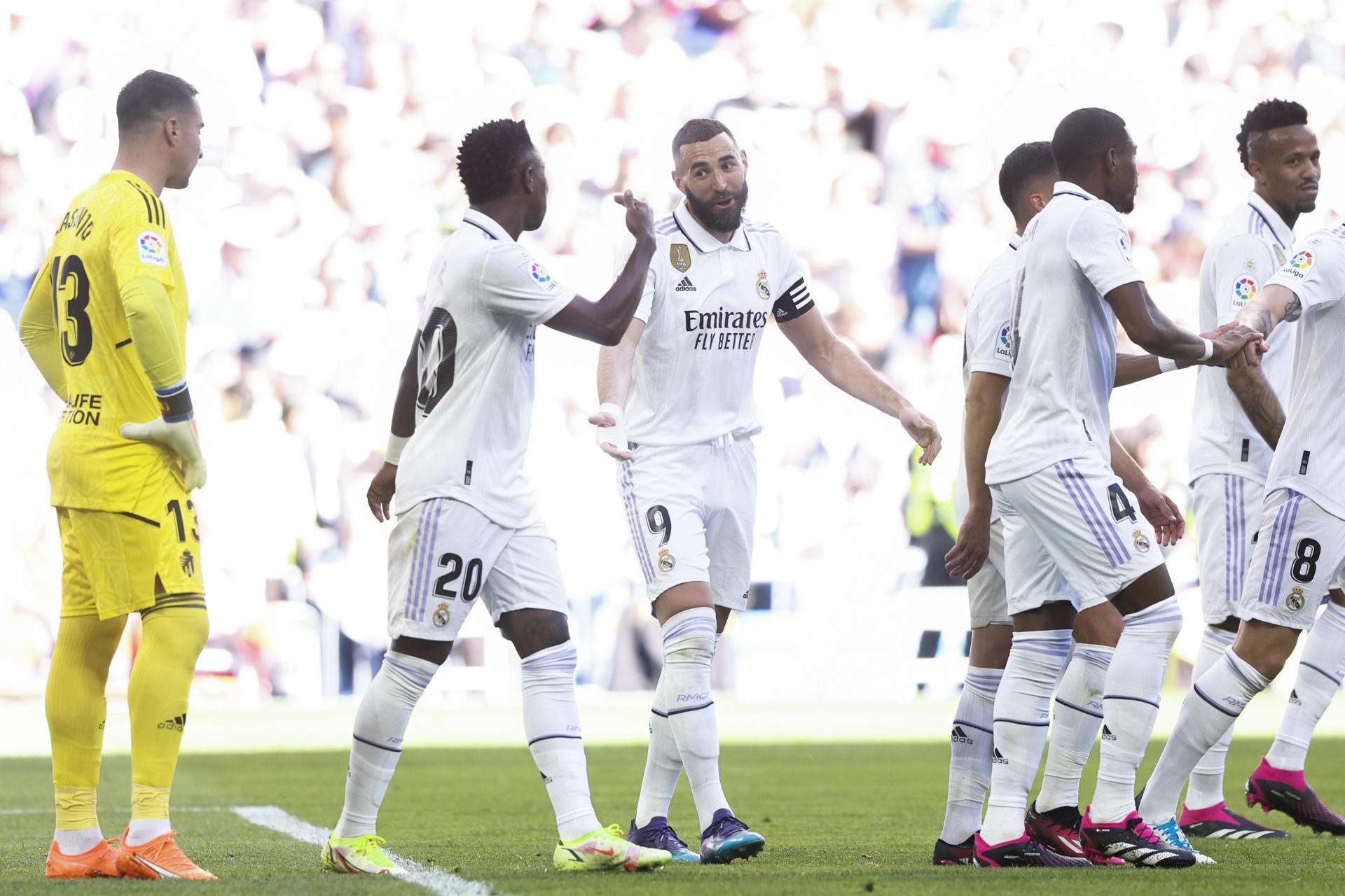 6-0. El Real Madrid golea al Valladolid