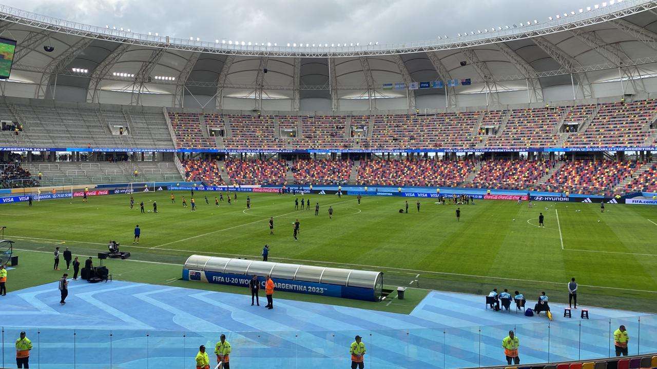 Santiago del estero lleno Selección Guatemala vs Argentina