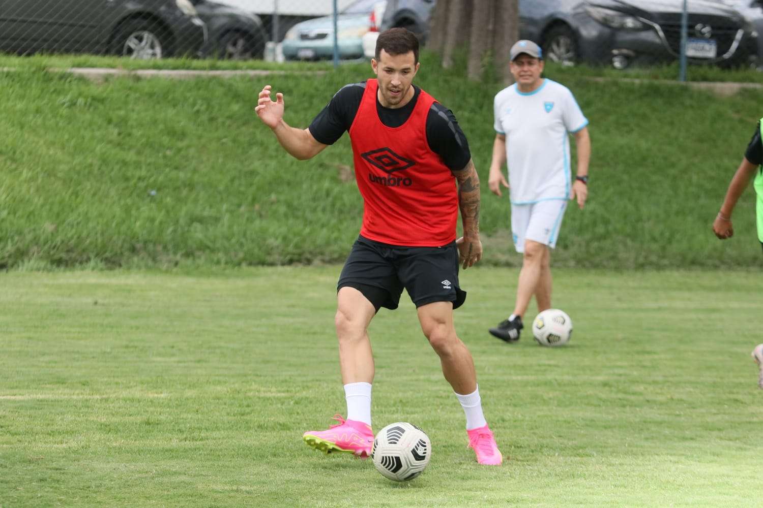 Selección Nacional de Guatemala previo a Copa Oro Aarón Herrera