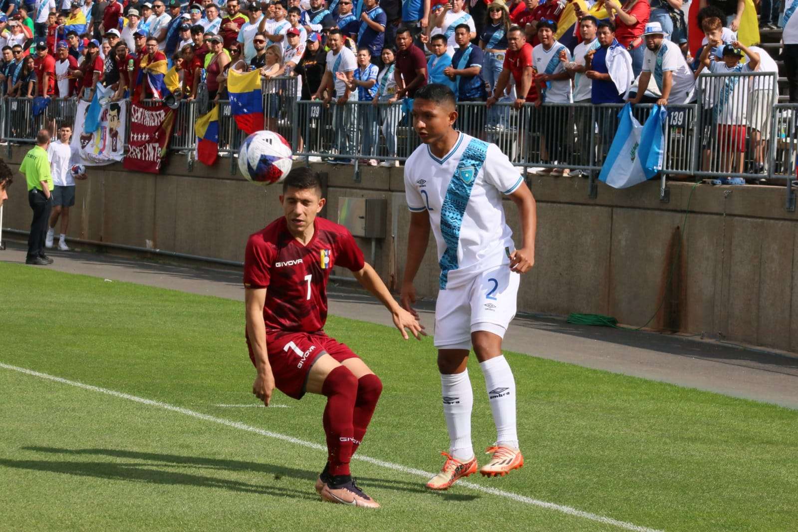 Selección de Guatemala vs Venezuela amistoso 2023