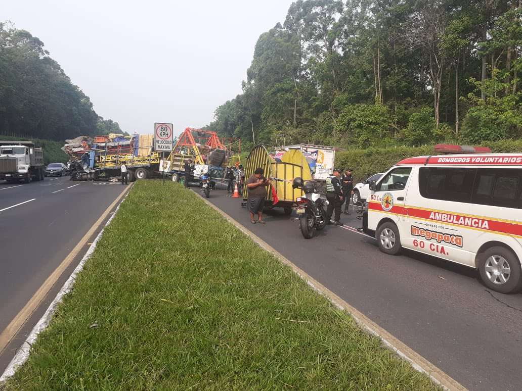 Tráiler con juegos electromecánicos