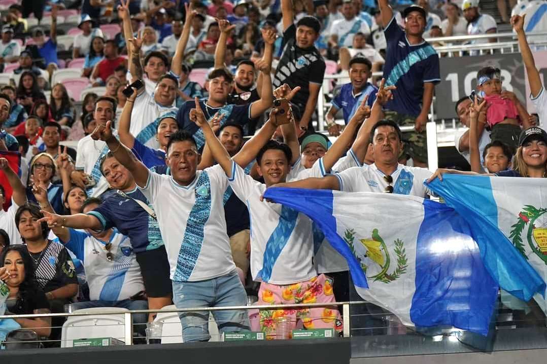 Afición Selección Nacional de Guatemala Copa Oro
