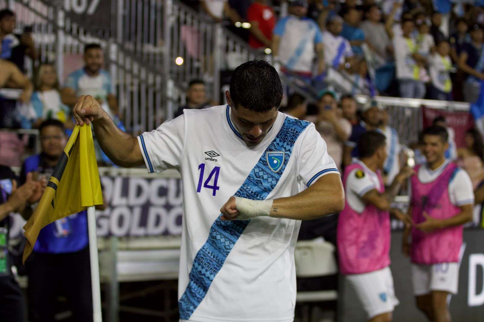 Darwin Lom Selección Nacional de Guatemala vs Cuba Copa Oro