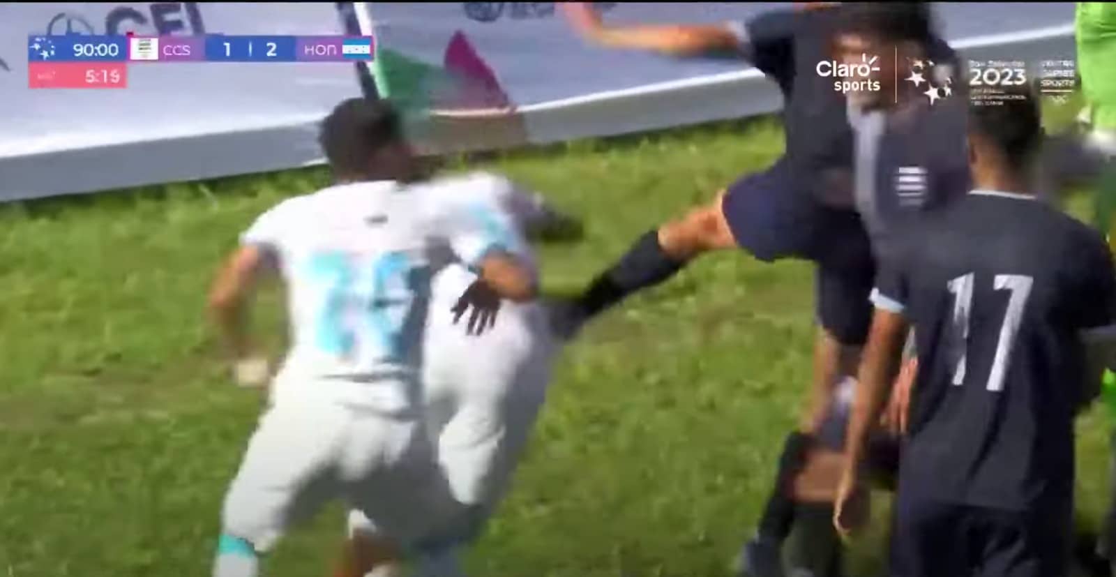 Selección Sub 23 de Guatemala vs Honduras Juegos Centroamericanos