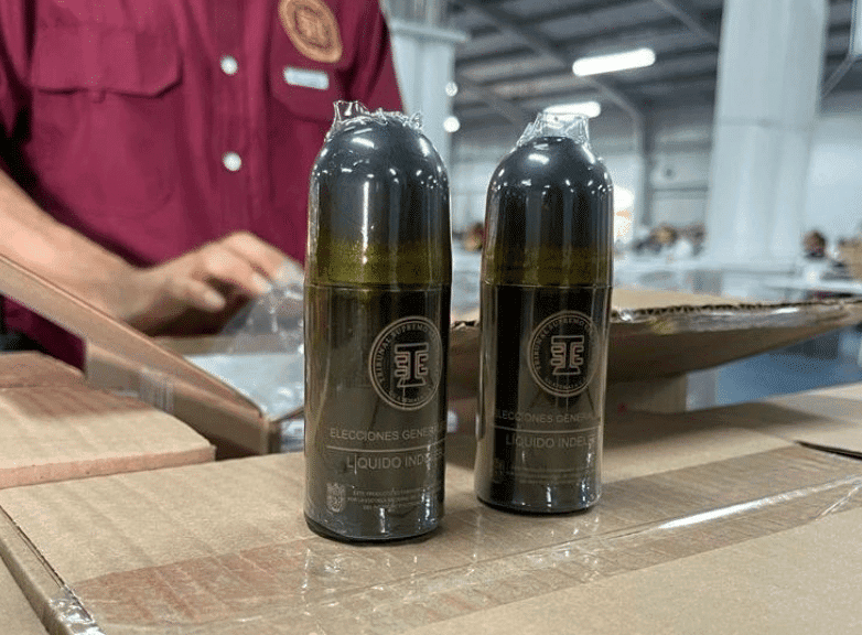 Así es la tinta indeleble que se utilizará en las Elecciones Generales