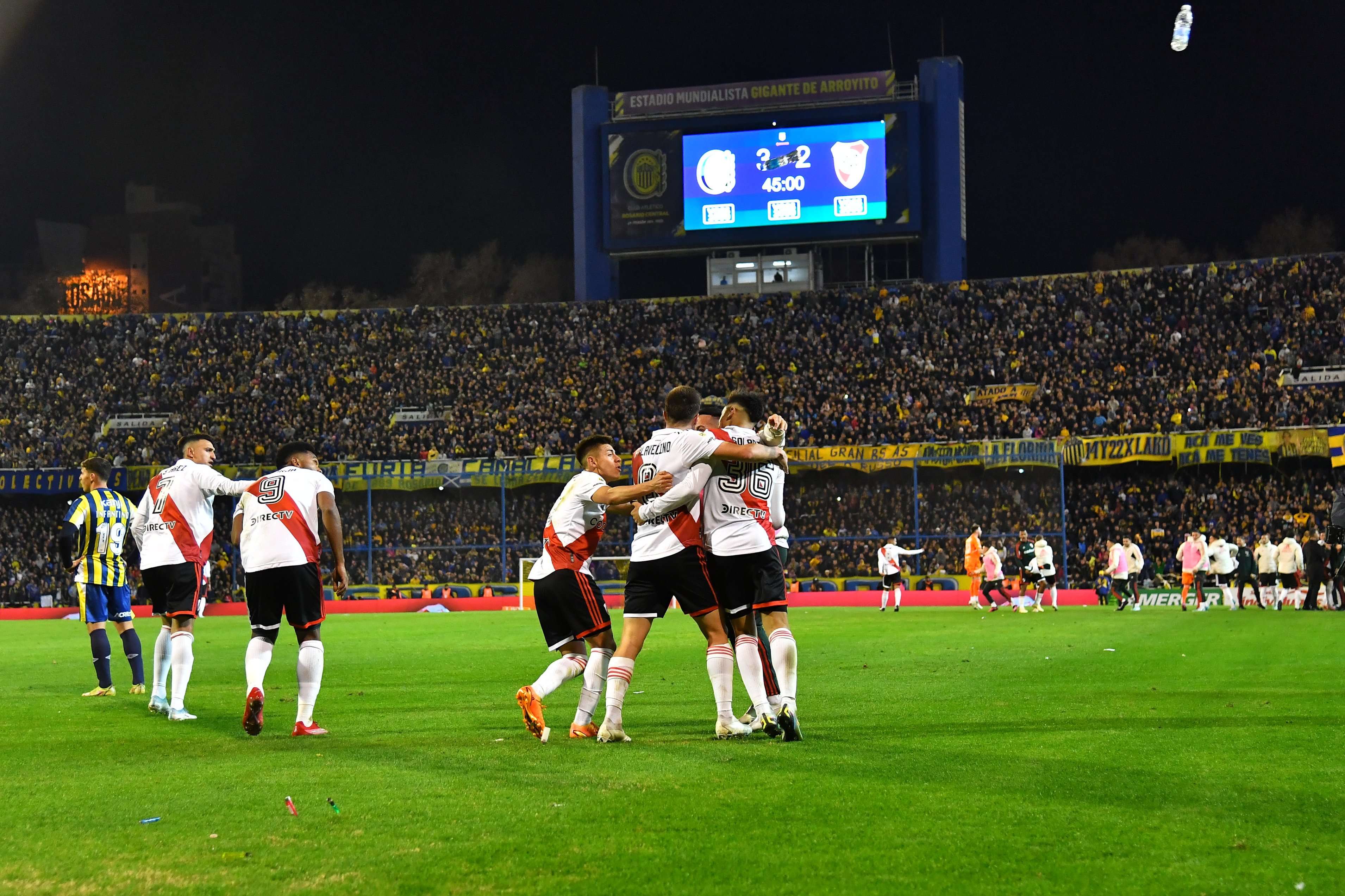 River rescata agónico empate ante Rosario Central