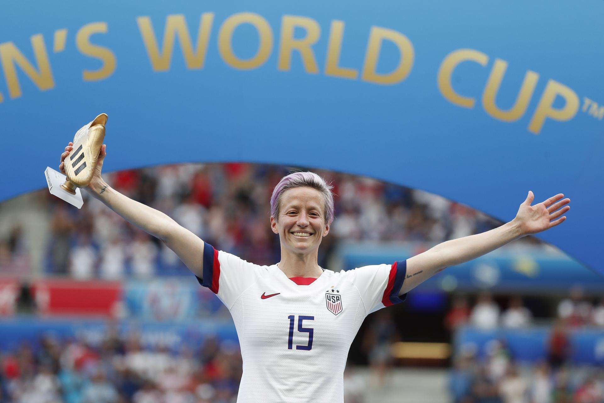 Megan Rapinoe se retirará del fútbol a final de temporada
