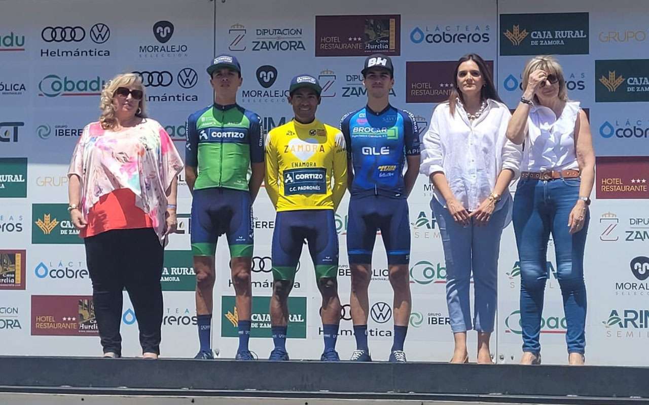 Sergio Chumil es campeón de la Vuelta Zamora, España