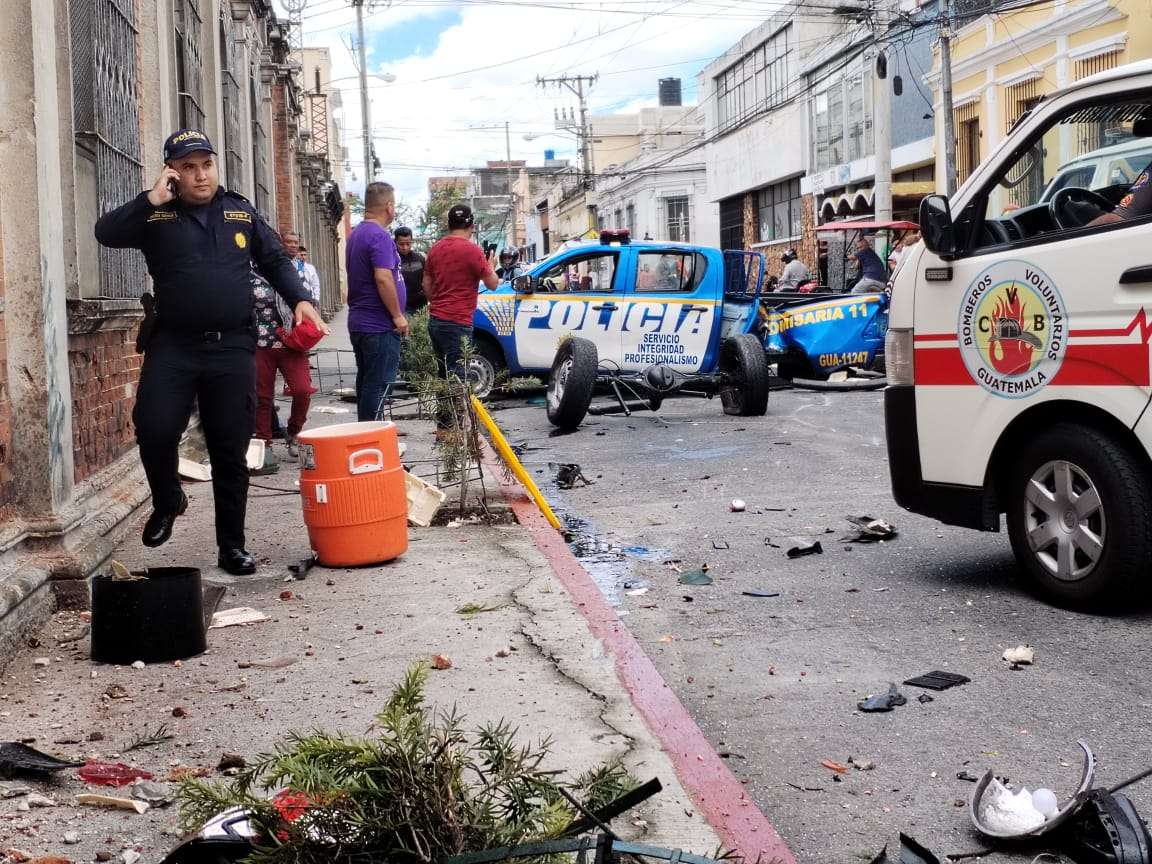 ¿Qué se sabe de la patrulla que tuvo accidente en zona 1?