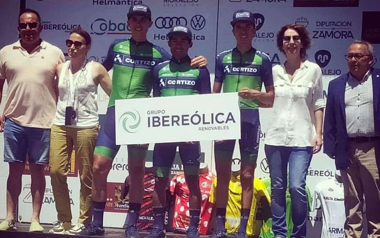 Sergio Chumil con gran etapa en la Vuelta Zamora