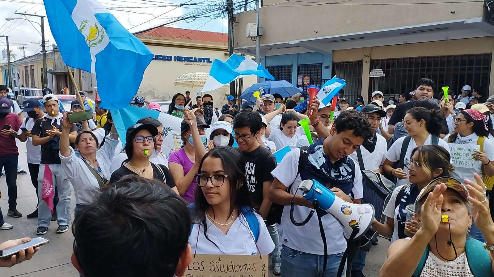 Manifestación en Centro Histórico