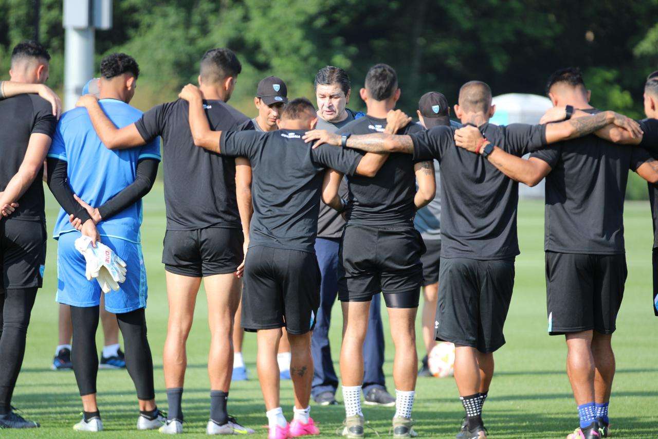 Selección Nacional de Guatemala previa Jamaica Copa Oro