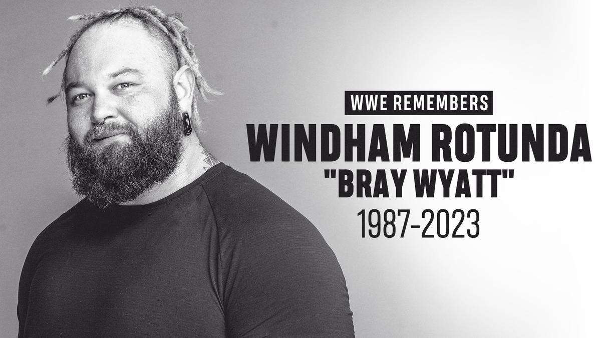 Luto en la WWE, Bray Wyatt ha muerto