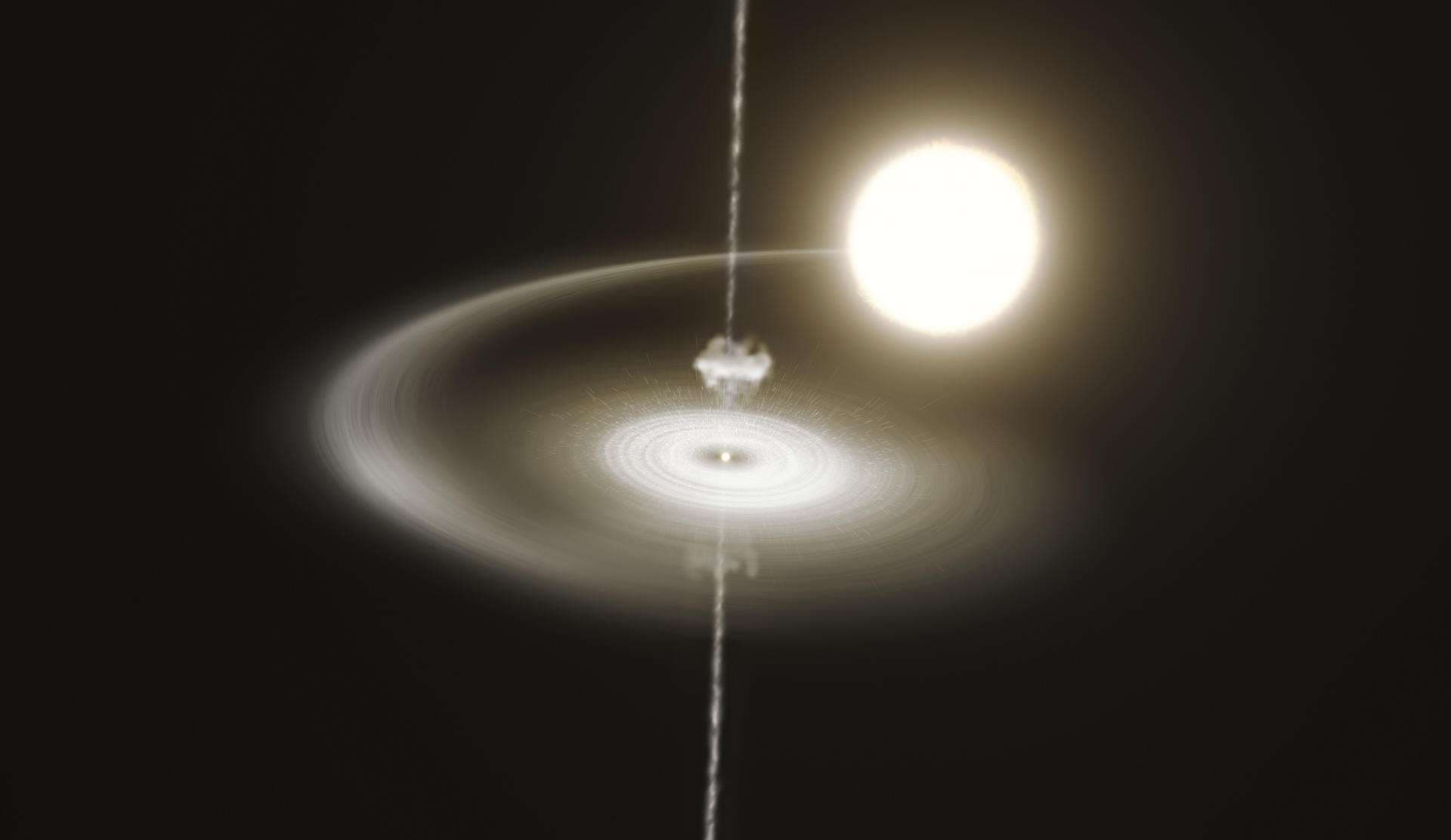 Observaciones de 12 telescopios desentrañan el extraño comportamiento de un púlsar