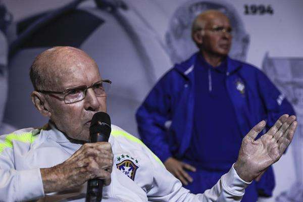 El exfutbolista y extécnico brasileño Mário Jorge Lobo Zagallo, en una fotografía de archivo. EFE/Antonio Lacerda