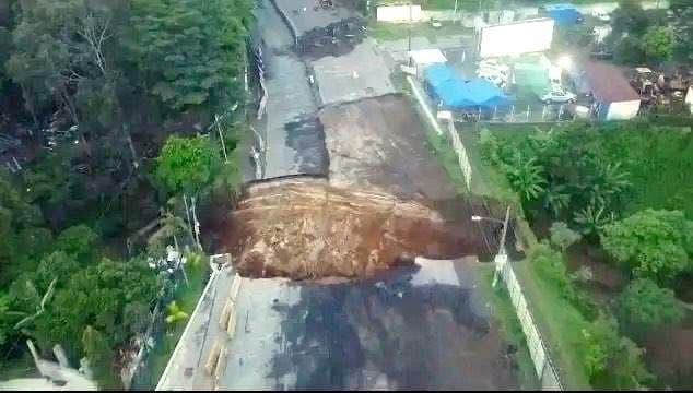 ¿Hundimiento en Villa Nueva afectará algún centro de votación?