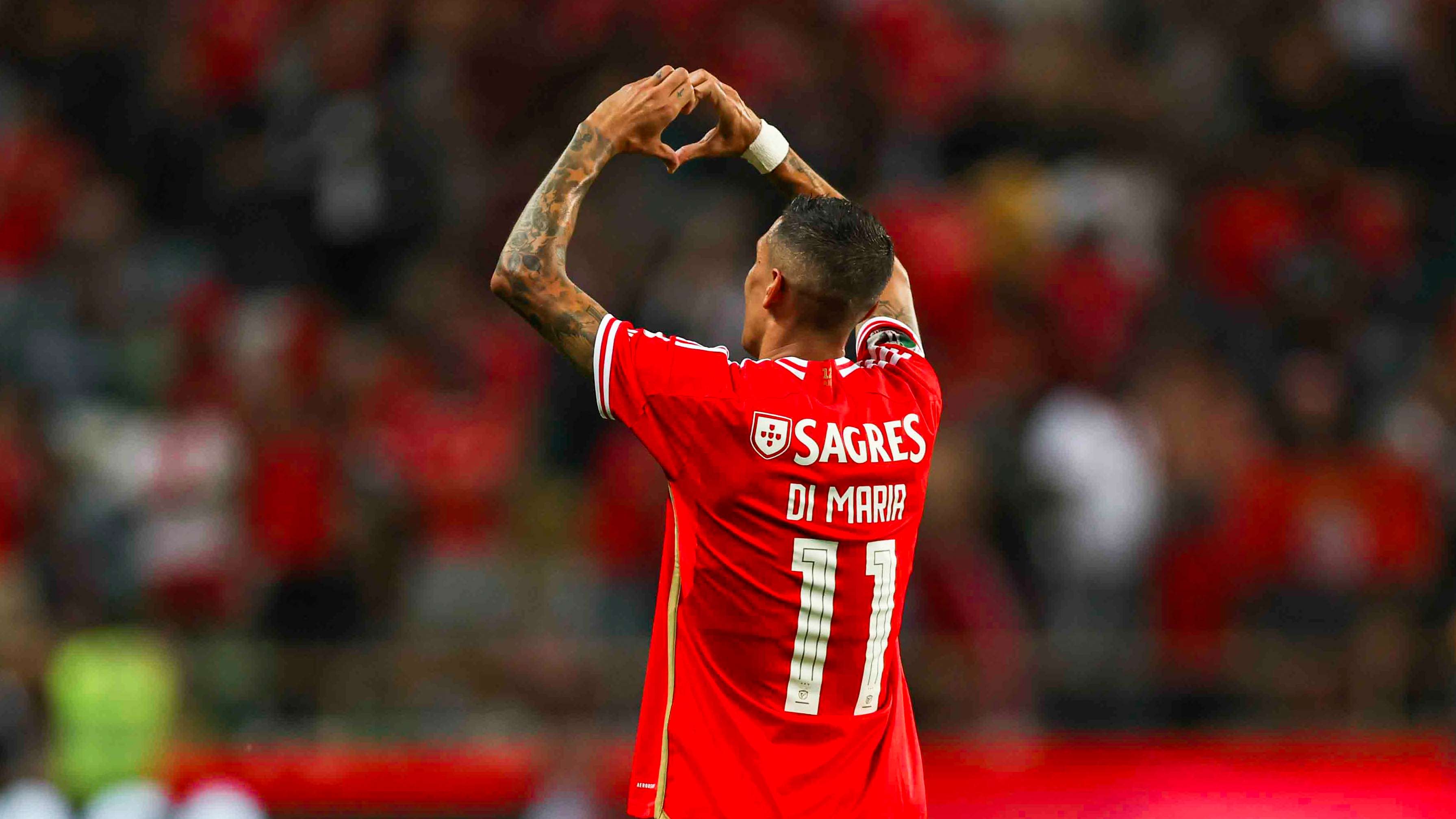 Benfica impulsada por Di María vence al Oporto y gana la Supercopa lusa