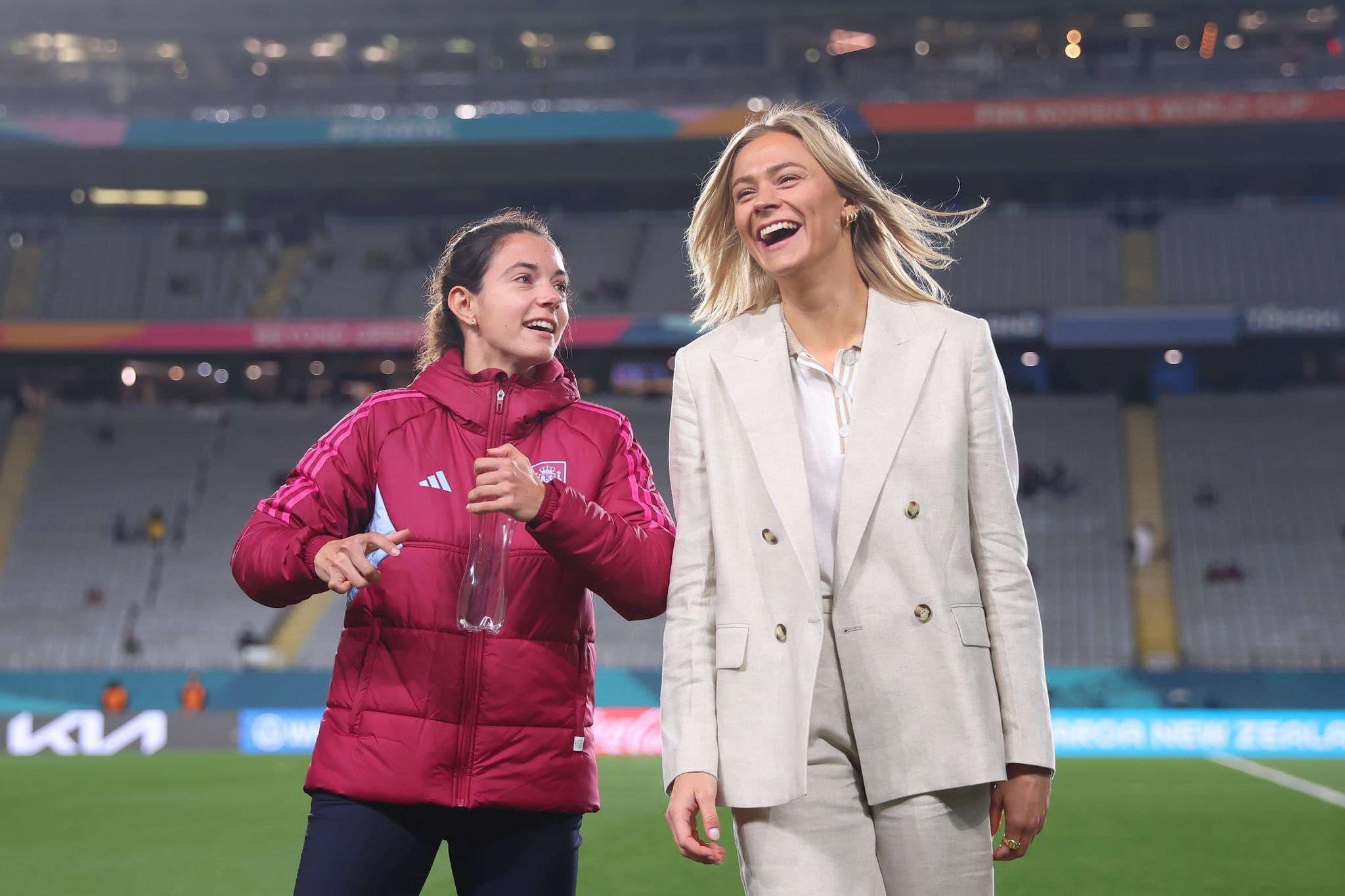 Bonmatí apaga a los suecos “Rolfo es una profesional, no la matéis por esto»