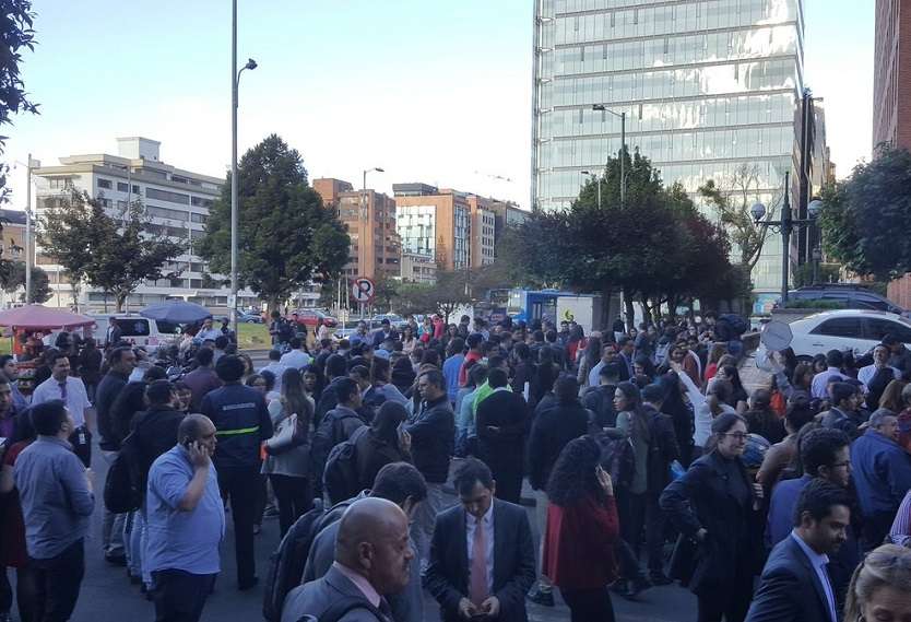 Un muerto tras sismo de magnitud 6,1 en Bogotá