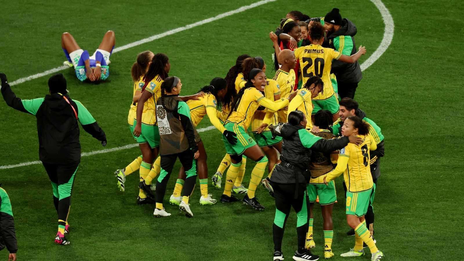 Historica clasificación de Jamaica eliminando a Brasil